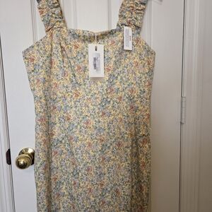 Endless Rose Floral Mini Dress - Multicolor